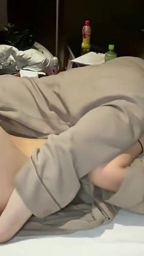 Quiet Glasses Girl - a Simple Massage Turning Into a Private Recorded Moment