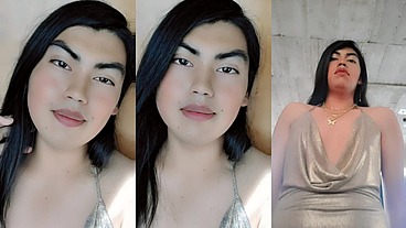 Siempre que me pongo este vestido me hace sentir como una verdadera zorra