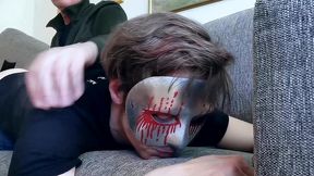 amateurboyboy gets his first caning