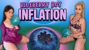 2 Girls Make You An Inflated Blueberry Boy