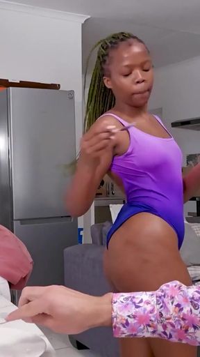 I knew this VALEDICTORIAN EBONY TEEN had her future all planned... still she wanted something BIGGER   Clip 1