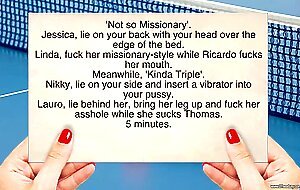 Orgy fun & games, Nikky Thorne, Jessica Moore, Linda Ray