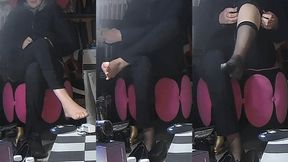 Hard times under clueless Tanja in Ballerinas and Pumps - Cam 6