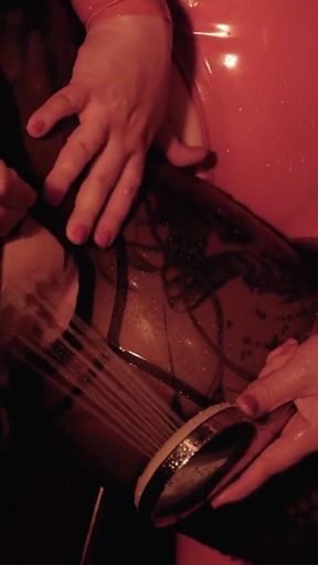 Sexy Lesbian Petting in Latex Free Porn Video