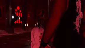 VRCHAT little devil gets fucked by her master