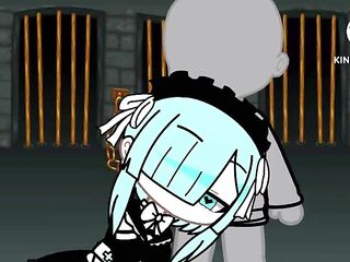 Rem from rezero in gacha club manga