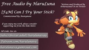 18+ Erotic Sonic Audio ft Sticks - Can I Try Your Stick?