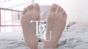 Sexy Socks to Barefoot POV - Slow Tease