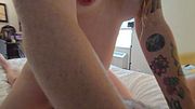 silverfoxrob69 has pregnant  Kay Rhea rides his hard cock
