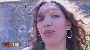 Zeta Niagara & Terry - Doggy Style Squirting in the Grass