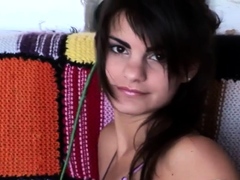 Cute Rain with a lovely Striptease