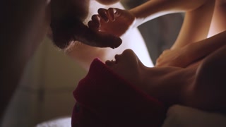 virgin eats peach and sucks my, very sweet