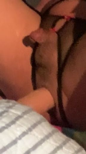 Sissy with small penis fucked by dirty talking Mistress PART 1