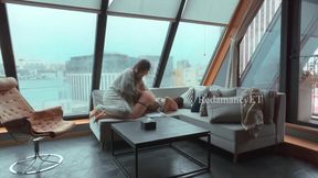 Balcony Bitch Gushing Destroyed Fingered Raw