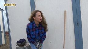 cheyenne jewel pisses her skintight jeans