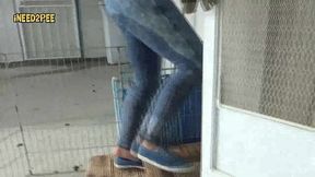 cheyenne jewel pisses her skintight jeans