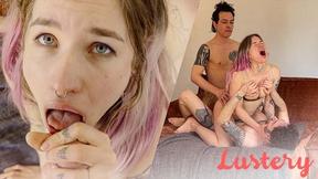Hipster Threesome Delight on Lustery