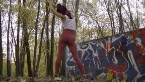 Sunny's morning exercise (HD)