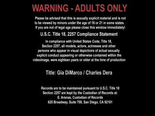 Gia DiMarco fucking in the couch with her black hair