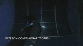 Slow Motion- Giantess POV: My Sandals Are Above You—Show Some Respect!