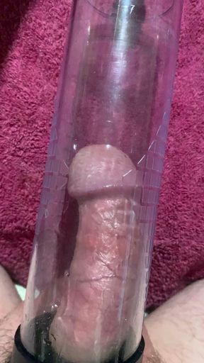 first time trying a penis pump