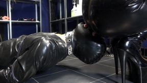 Lady Adena - my rubber ass licker - worship the mistress ass
