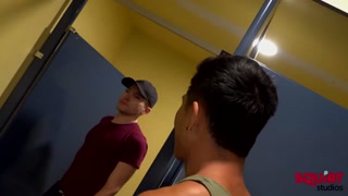 Horny Jkab Ethan Dale Enjoys Public Toilet Hook Up