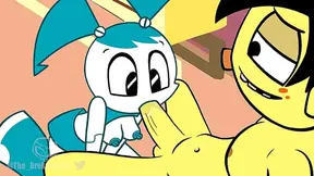 Jenny & Sheldon's Teenage Robot Hentai XXX Parody Adventure