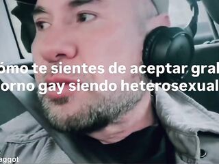 Married heterosexual stud allows himself to be filmed in a homosexual-themed episode in swap for cash