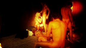 psycho sluts ride cocks and suck like crazy in this cum-fueled orgy