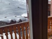 Orgy in a chalet in the mountains