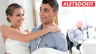 Teen MILF Cindy Shine Fucks Young Stud In Her Bridal Gown