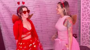 Cupid Babes - Summer Raez & Luna Vera - Cupcake Foot Smash HIDEF MOV