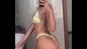 perra caliente otaku sexy de pelo azul hara que se te ponga dura