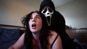 BBW babe gets to enjoy a home invasion with plenty of hard sex