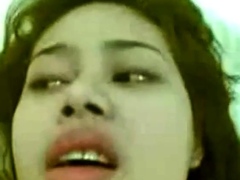 Indonesian Girl Ria's First Anal Experience
