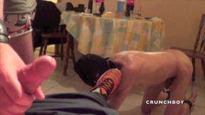 Extrme sublission to young dominant with piss