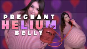 Pregnant Helium Belly
