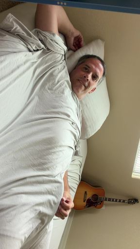 Duke Silver Plays the Trombone in Bed