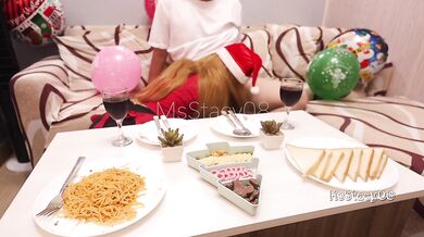 Christmas Alone With Teen Pinay Maid