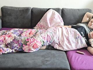 Excited Spouse Screws his Overweight Wife – watching TV turns into Sexy Pair Sex