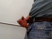 Public Restroom Jerk-Off