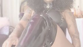 I want your pathetic mouth on my BB Strapon Cock