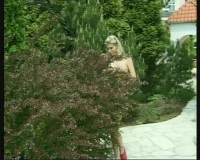 Hot Blonde MILF Has 2 Cocks to Choose From