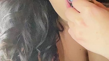 BRINCANDO COM O PLUG E O PAU DE BORRACHA