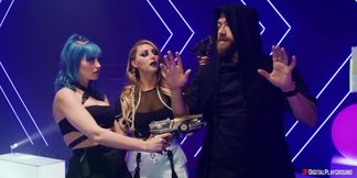 Sci-Fi Passion Erupts in a Fiery Brunette Affair