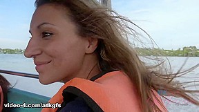 Moka Mora in Moka Enjoys A Day With The Monkeys - ATKGirlfriends