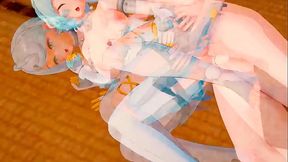 Seed gets Impregnated with Wise'_s Hot Seed - Zenless Zone Zero Hentai Compilation