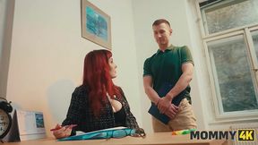 MILF Teacher Punishes Naughty Student