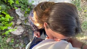 mamada en publico en la playa y bano pulico